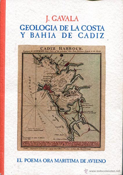 Portada del Libro de Gavala sobre la Bahía de Cádiz Romana. 