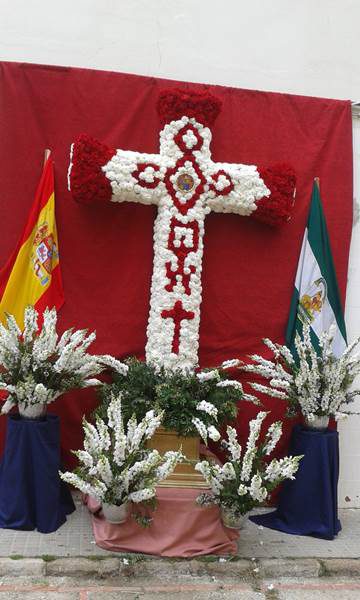 Cruz de Mayo de la AAVV Matagorda. / Foto: Ayto. de Puerto Real