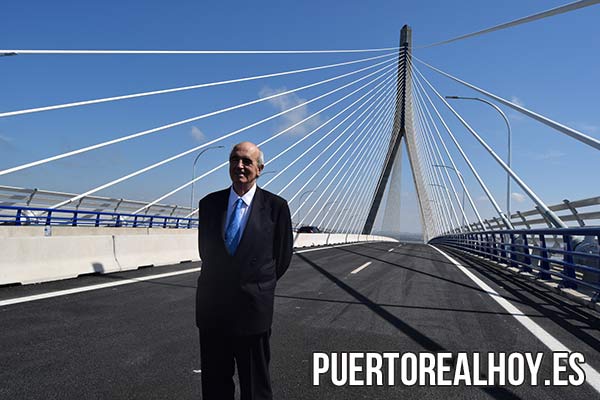 Javier Manterola, diseñador del Puente de la Constitución de 1812. / Foto: PRH