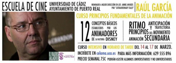 Raúl García imparte un nuevo curso de la Escuela de Cine - Puerto Real Hoy