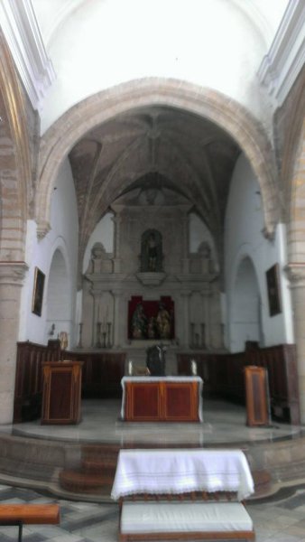 Prebisterio de la Iglesia de San Sebastián