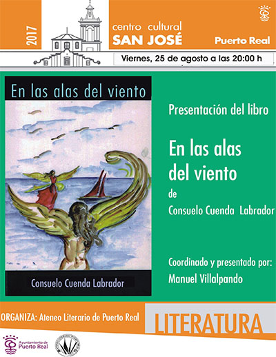 "En las alas del viento" es el tercer libro que se suma al bagaje poético de Consuelo hasta la fecha