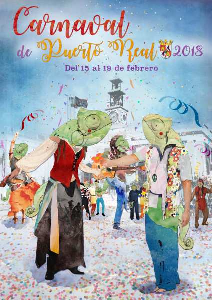 Cartel de Carnaval de Puerto Real 2018