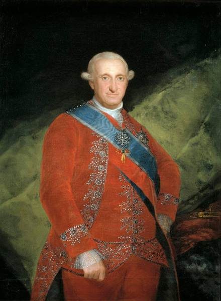 Carlos IV, retratado por Goya