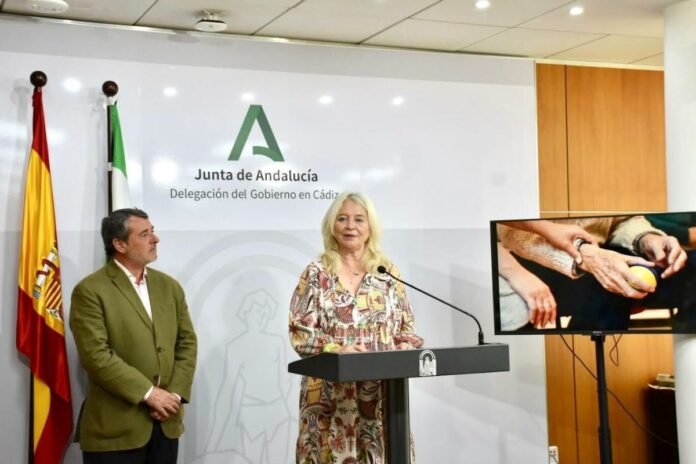 Mercedes Colombo, delegada del Gobierno de la Junta de Andalucía en Cádiz.