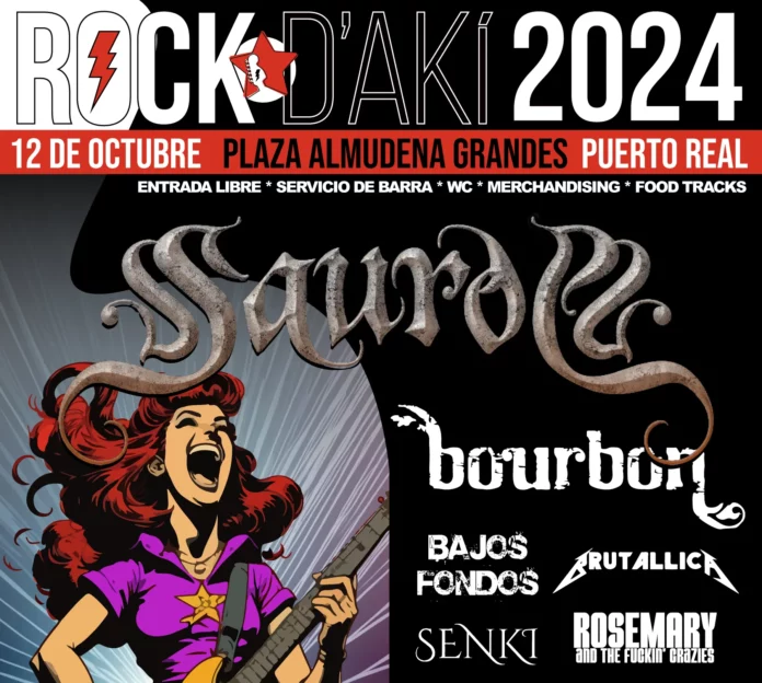 Cartel del Rock D'Aki 2024.